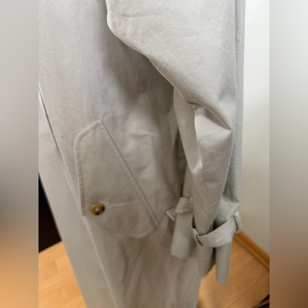 Women’s Lauren FULL LENGTH Ralph Lauren Trench Coat 🧥 size Medium in EUC - Picture 6 of 12